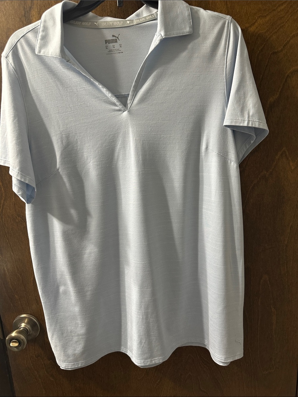 Puma Men’s Pale Blue Polo Shirt